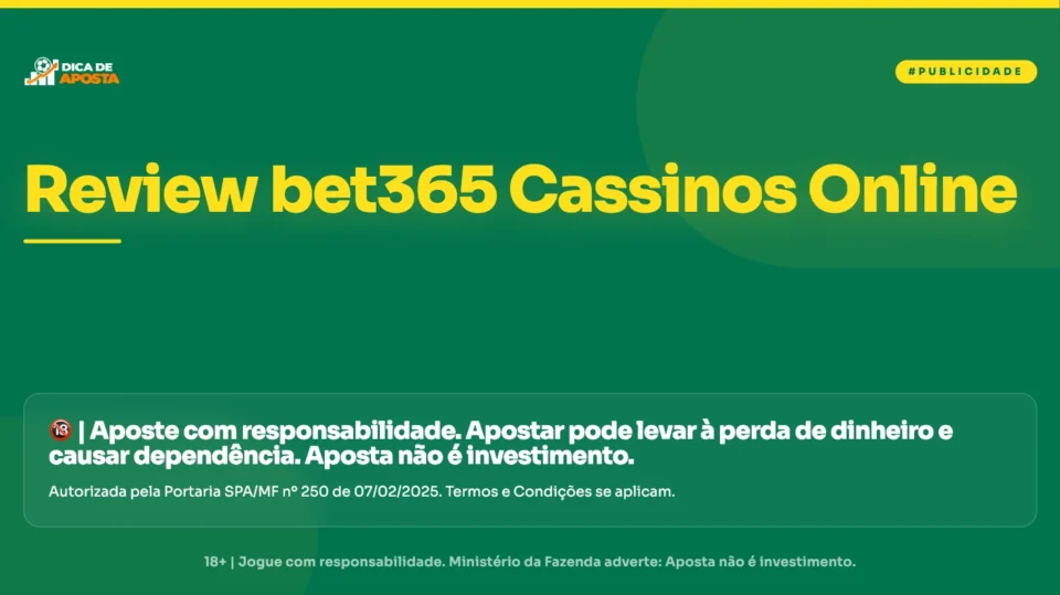 Cassino Bet365: Review Completo — Slots, Ao Vivo e Jackpots 2026