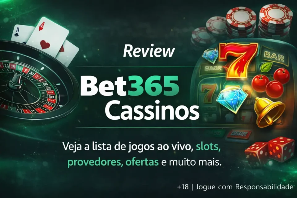 Cassino Bet365: Review Completo — Slots, Ao Vivo e Jackpots 2026