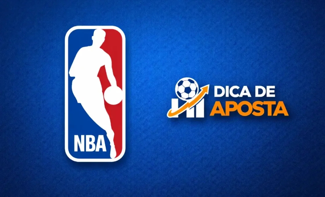 Logo da NBA e selo oficial do site Dica de Aposta para prognósticos e postagens de hóquei