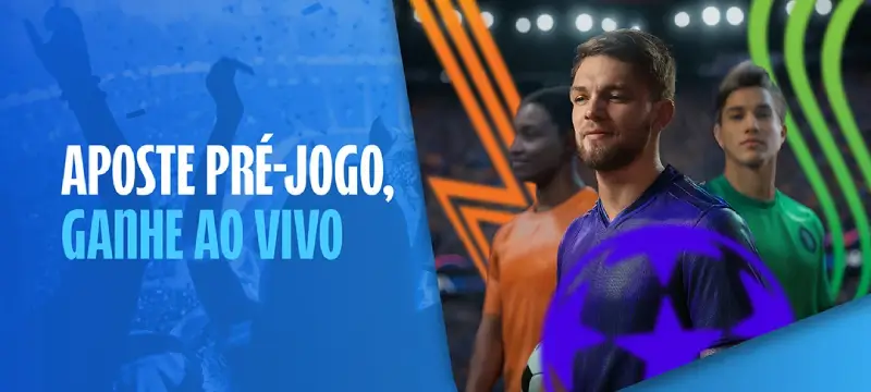 Ganhe 100% de FreeBet para Apostas Ao Vivo nas Ligas Europeias