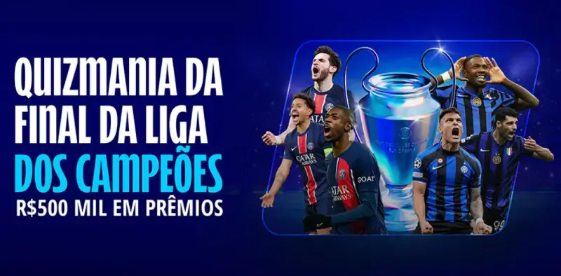 Final da Champions League 2025: Concorra a R$500 mil com a Sportingbet