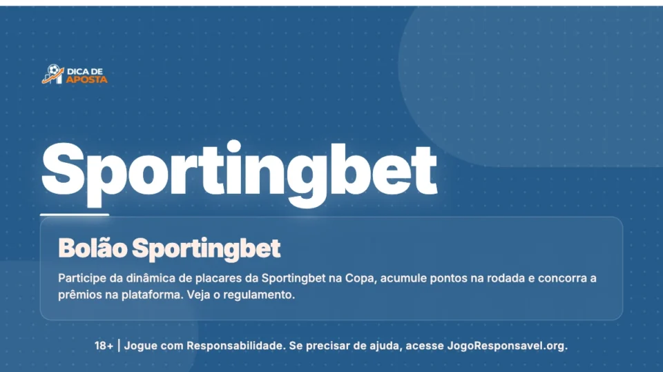 Bolão Sportingbet Copa do Mundo 2026: Como Funciona e Prêmios
