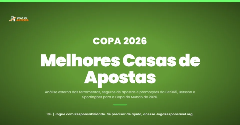 Melhores Casas de Apostas para a Copa do Mundo 2026