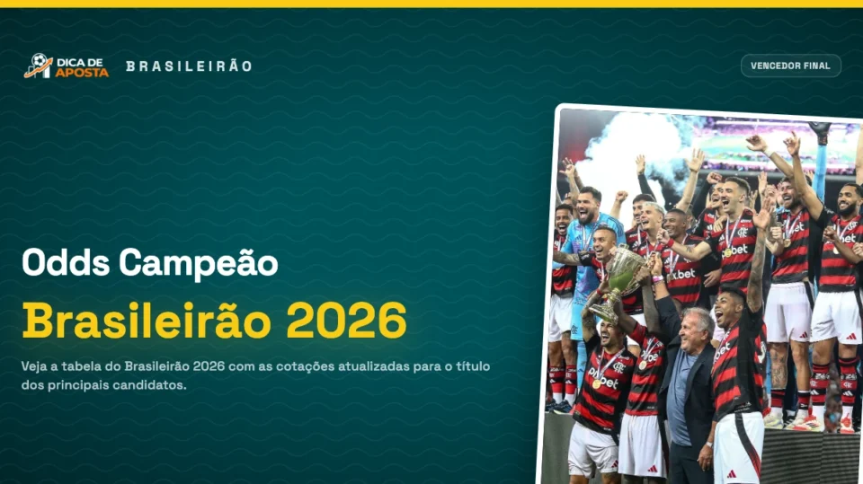 Brasileirão 2026: Palmeiras e Flamengo Disputam o Título